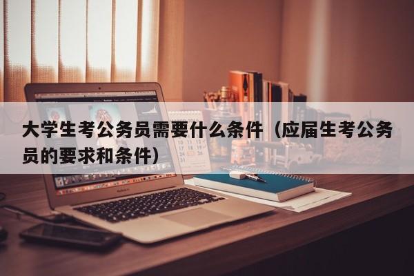 大学生考公务员需要什么条件（应届生考公务员的要求和条件）