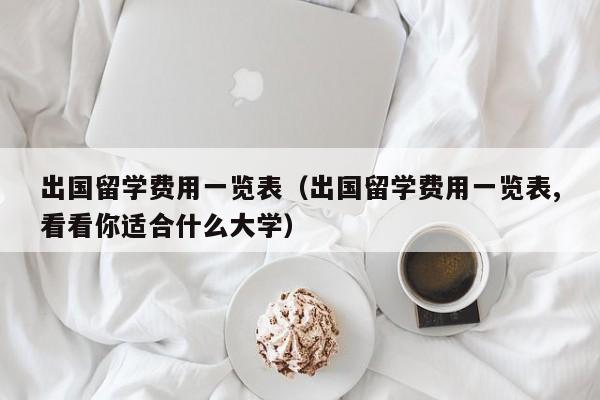 出国留学费用一览表（出国留学费用一览表,看看你适合什么大学）